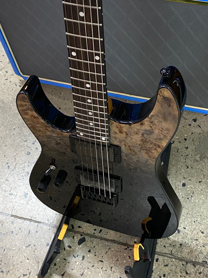 Schecter C-1 Standard Left Hand | Black Fade Burst