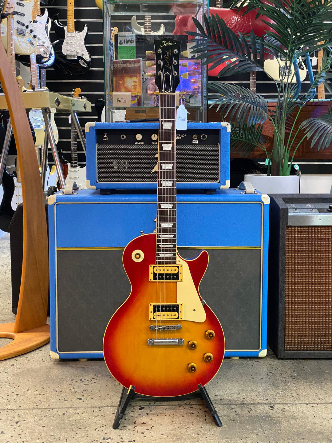 Tokai 1983 LS-60 Love Rock w/bag | Cherry Sunburst ***pre loved***