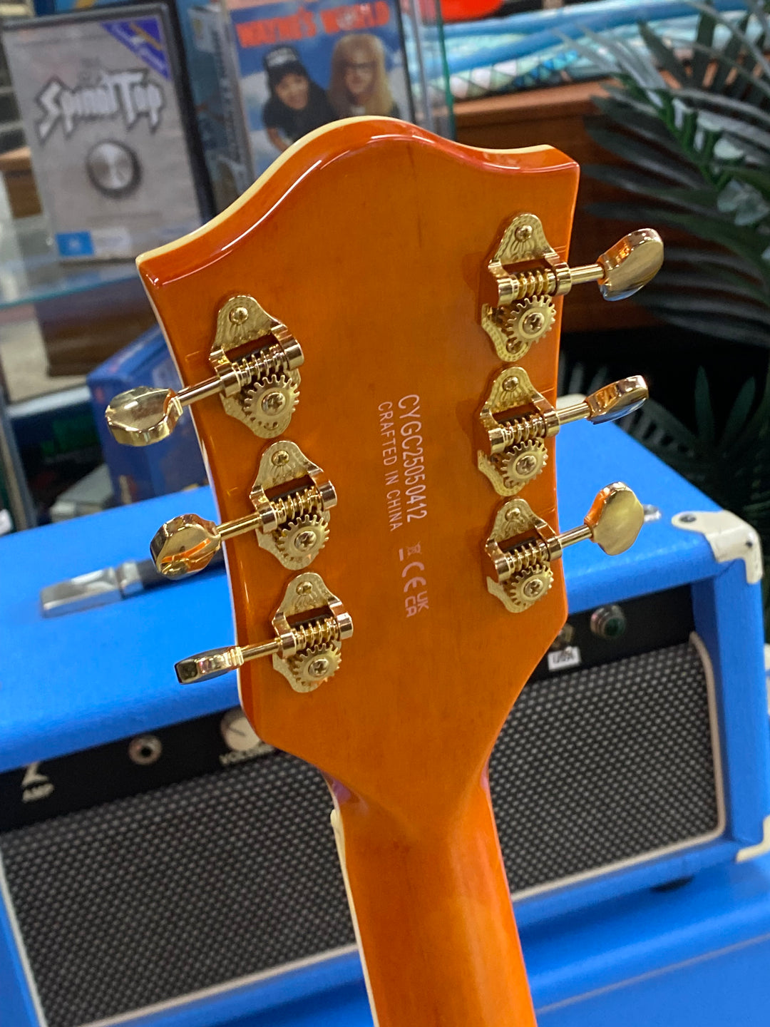 Gretsch Synchomatic Nashville Hollow Body w/Bisgby | 50s Orange Stain