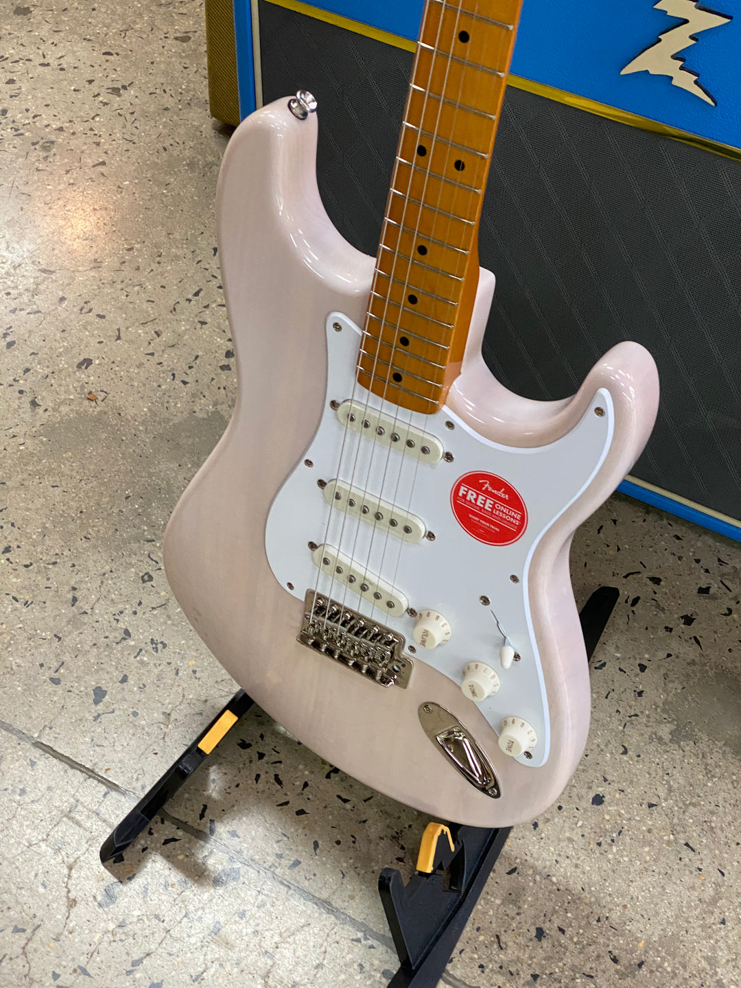 Squier By Fender Classic Vibe '50S Stratocaster | White Blonde