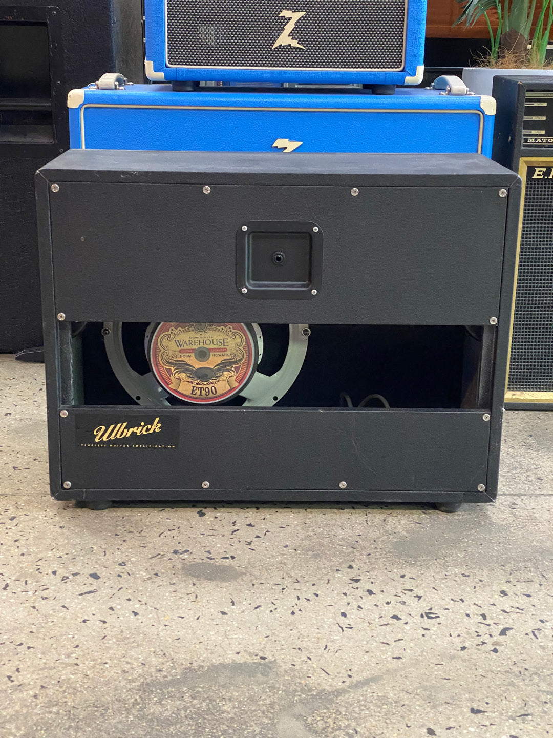 Ulbrick 1x12 Oversize Cabinet 8ohm 80w WGS ET90 Speaker **pre loved**