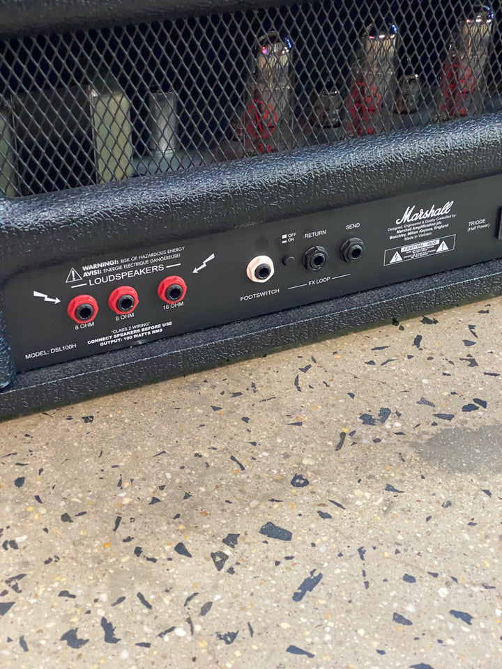 Marshall 2014 DSL100H 100W Tube Head 110v ***pre loved***