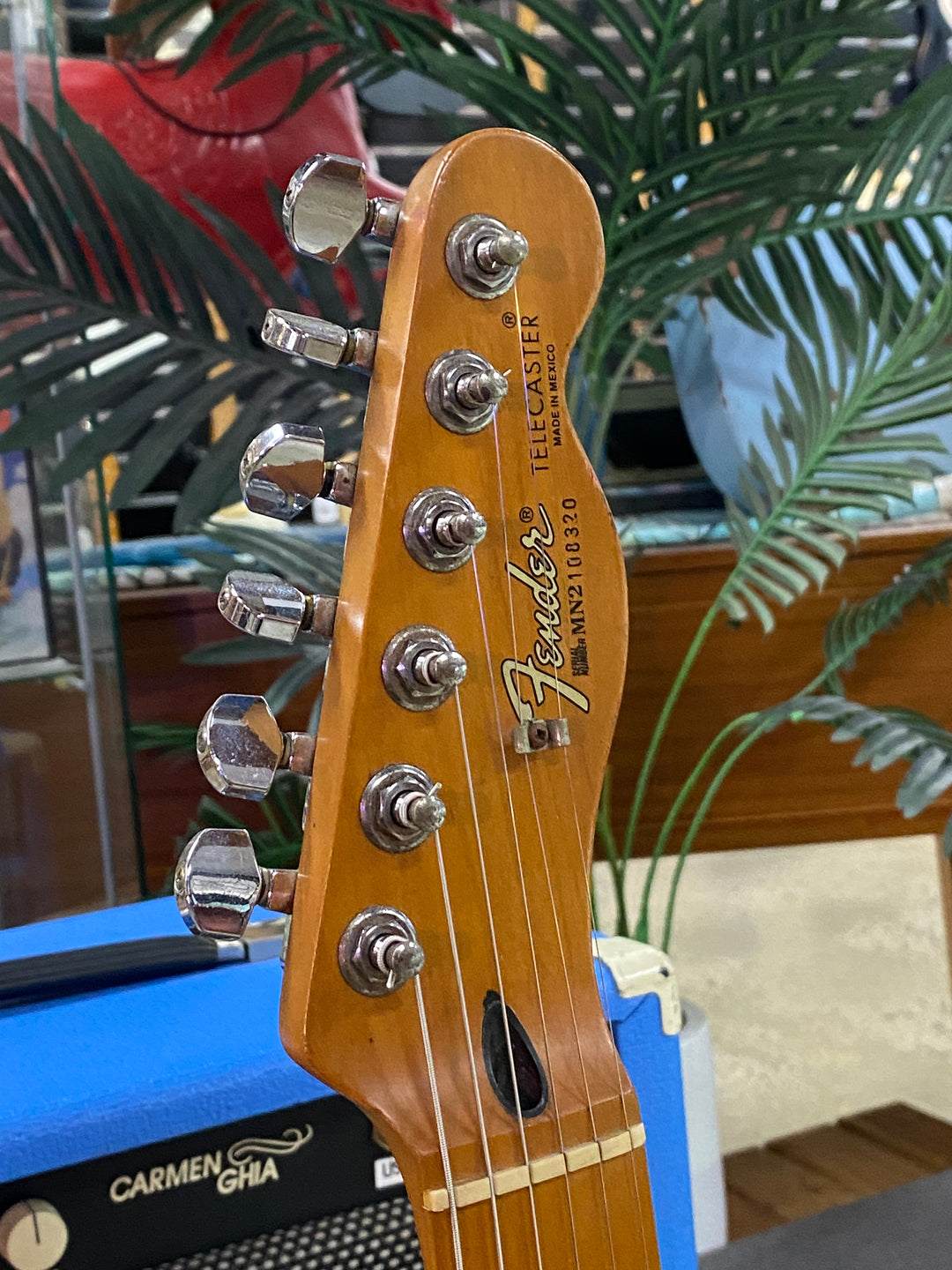 Fender MIM 1992 Standard Telecaster Aqua Marine Metallic W/case ***Pre Loved***