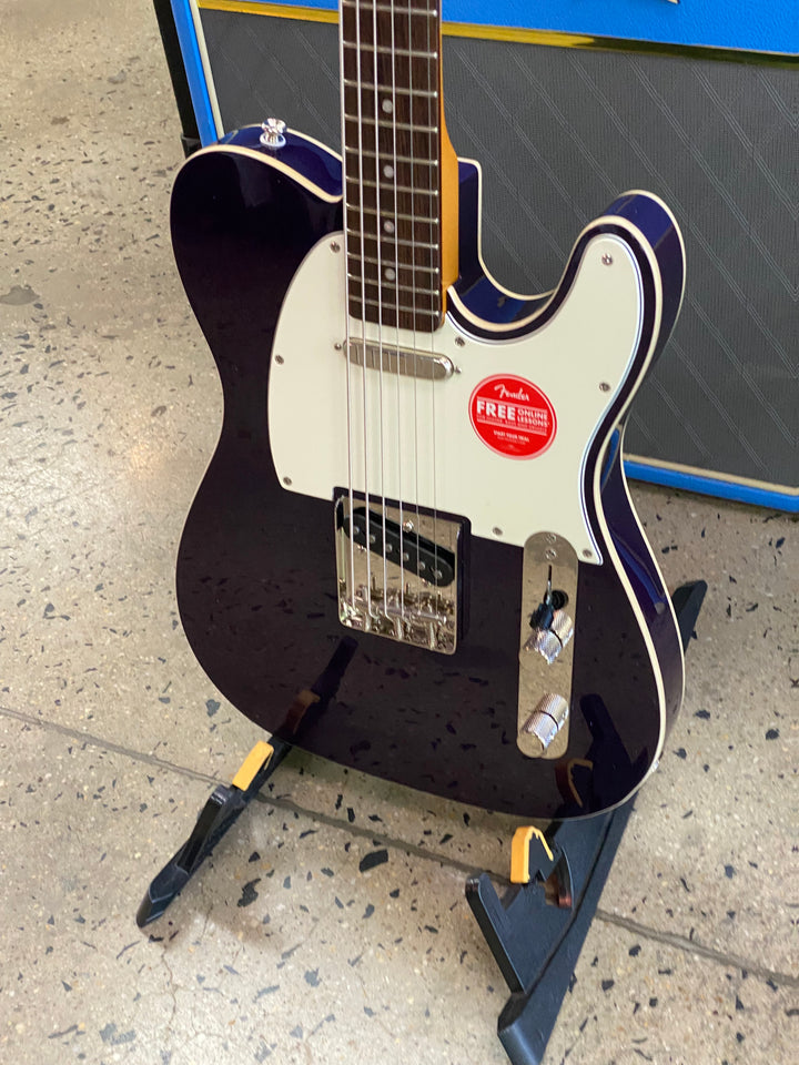 Squier by Fender Classic Vibe Baritone custom Tele | Purple Sparkle