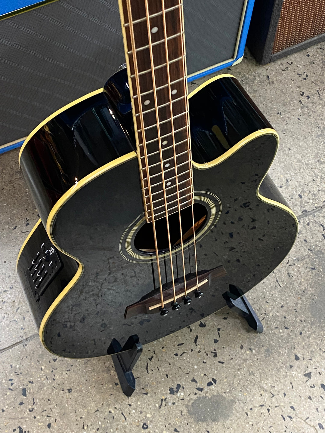 Ibanez AEB8K-BK Acoustic Bass ***Pre Loved**