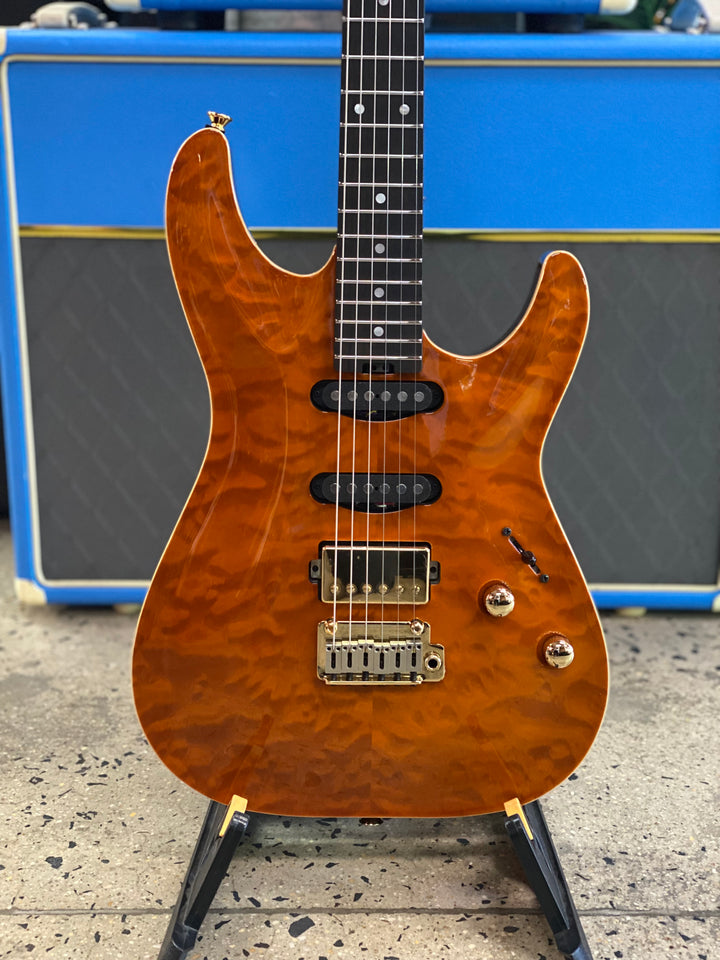 Schecter California Classic Made in Japan | Transparent Amber