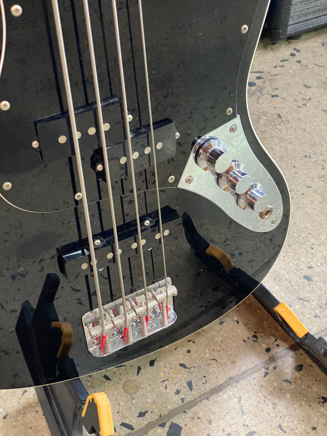 Fender 2017 Aerodyne PJ Jazz Bass | Black ***Pre Loved***
