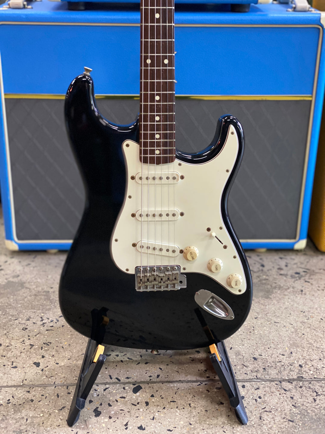 Fender ST62-63 CIJ Strat RW Black W/bag ***Pre Loved***