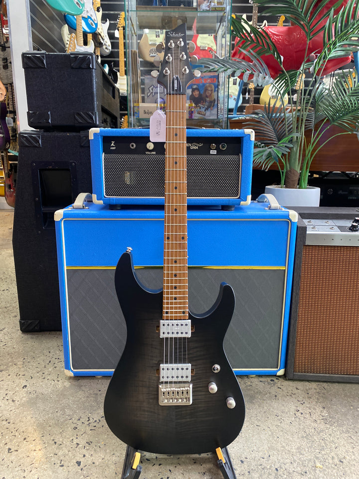 Schecter C-1 Standard Plus Electric Guitar | Black Burst (TBB)