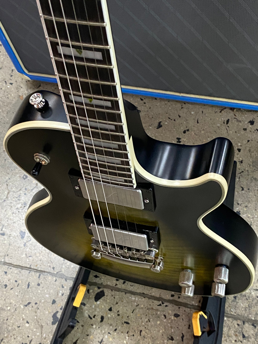 Epiphone 2021 Les Paul Prophecy | Olive Tiger Aged Gloss **pre loved**