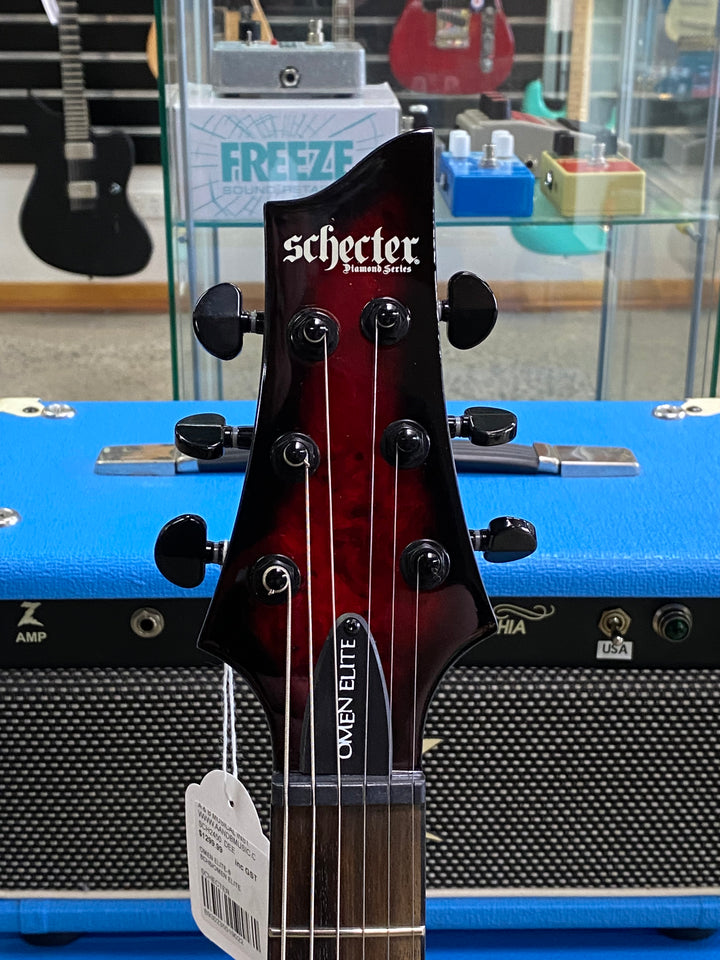 Schecter Omen Elite-6 Electric Guitar | Black Cherry Burst ***B Stock***