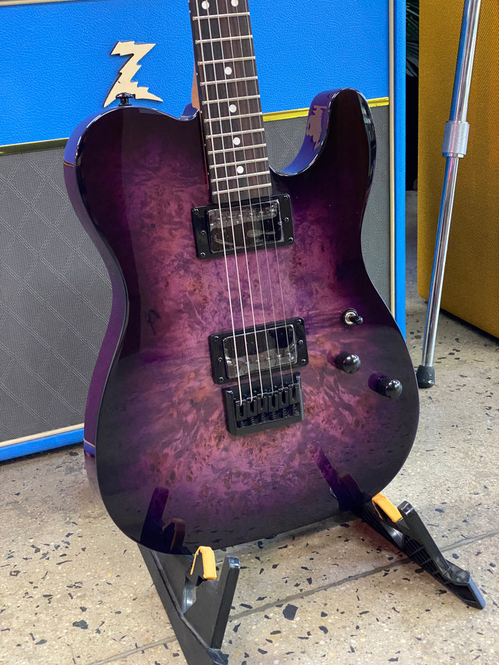 Schecter PT Standard | Purple Burst Burl
