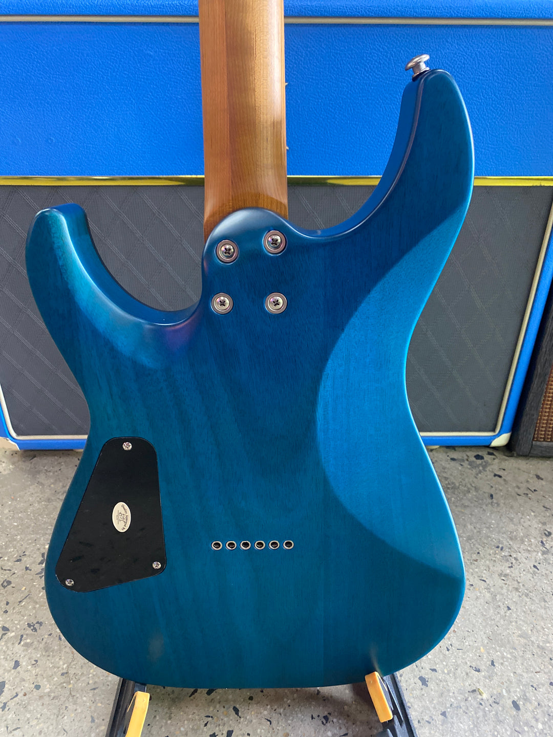 Schecter C-1 Standard Plus Electric Guitar | Blue Fade (BF)