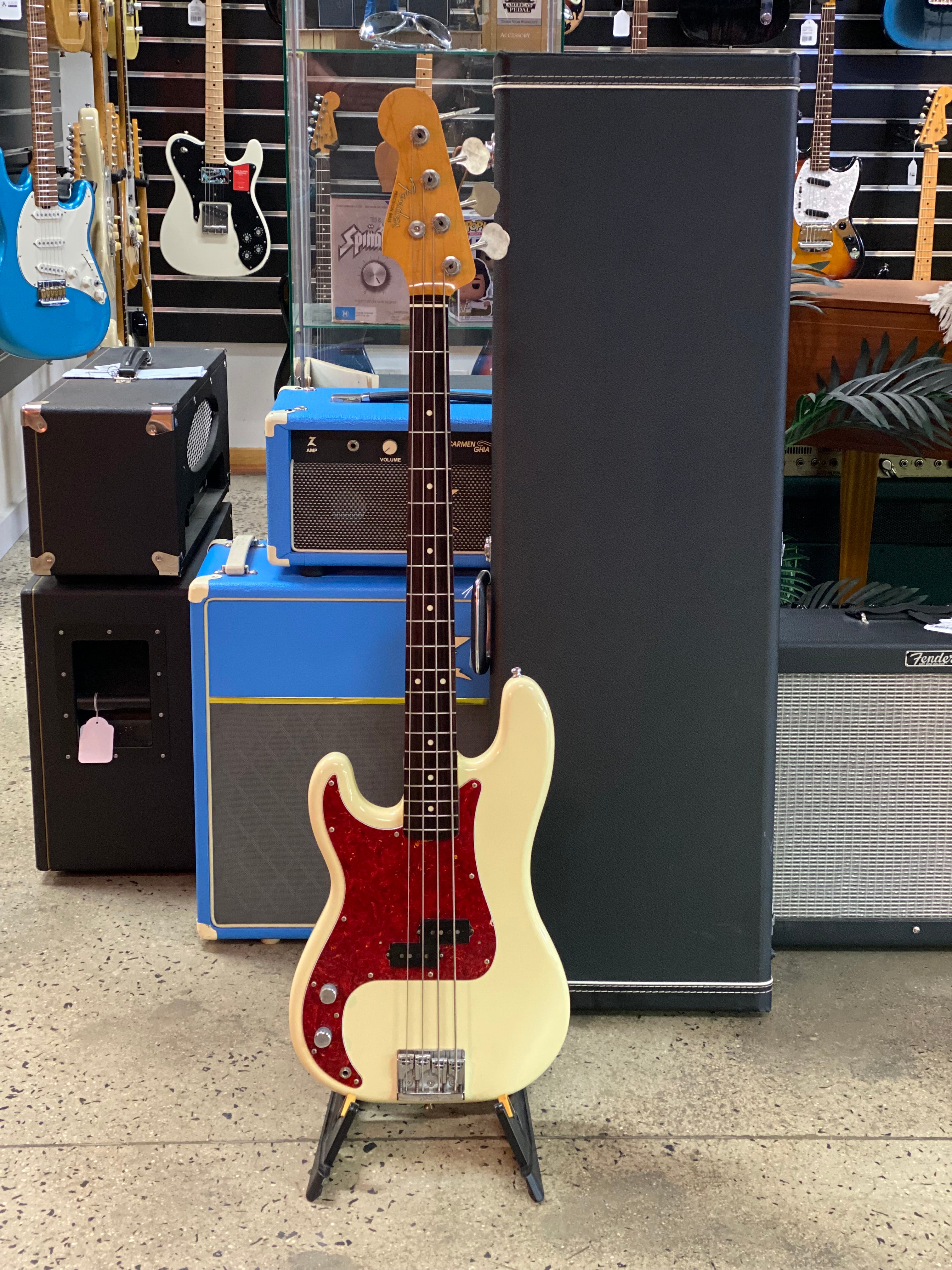 Fender 1989-90 Made in Japan P Bass JB62-60L Left Hand