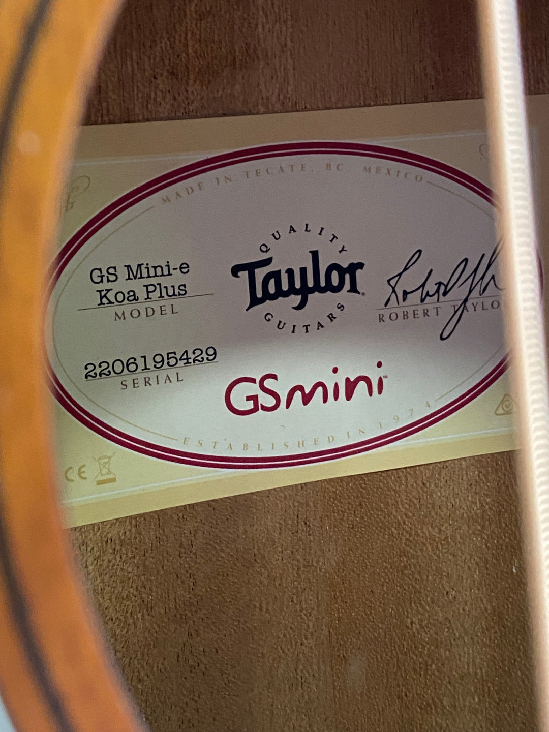 Taylor GS-Mini Koa Plus w/bag ***pre loved***