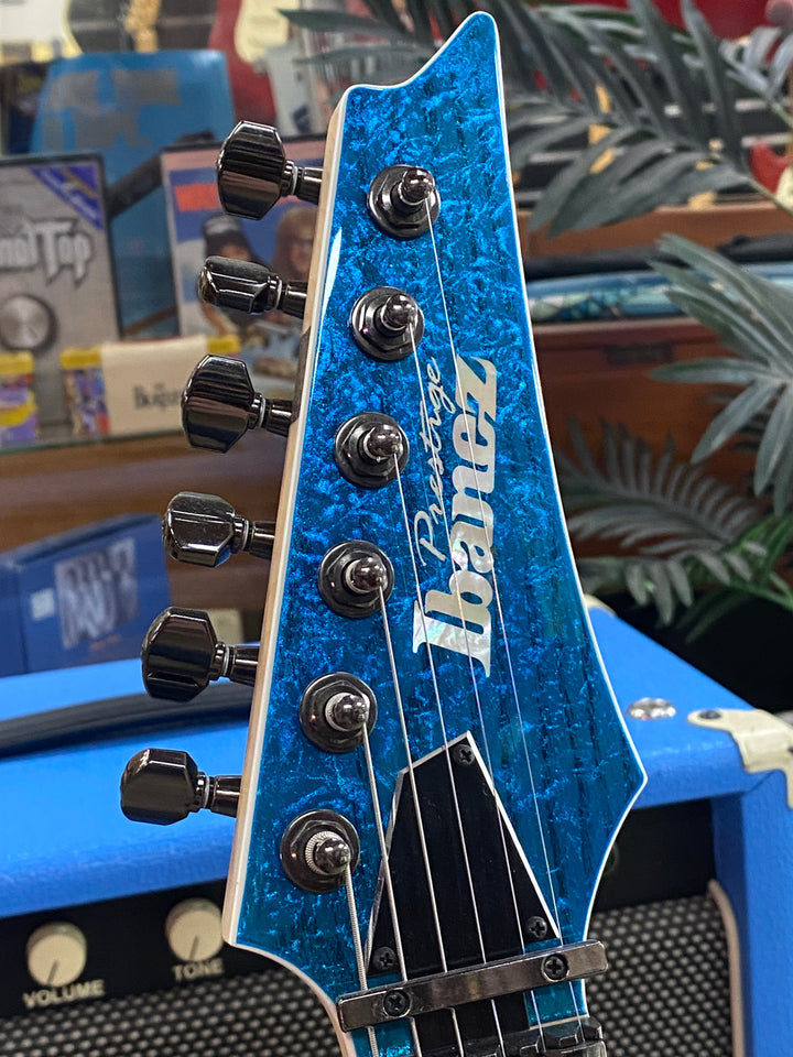 Ibanez Made In Japan RG5120M FCN Prestige Frozen Ocean W/Case ***Pre Loved***
