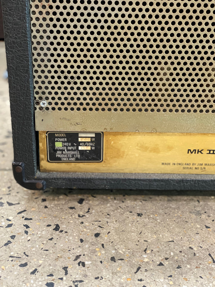 Marshall 1987 JCM800 Lead Series 1987 MKII 50w Head ***pre loved***
