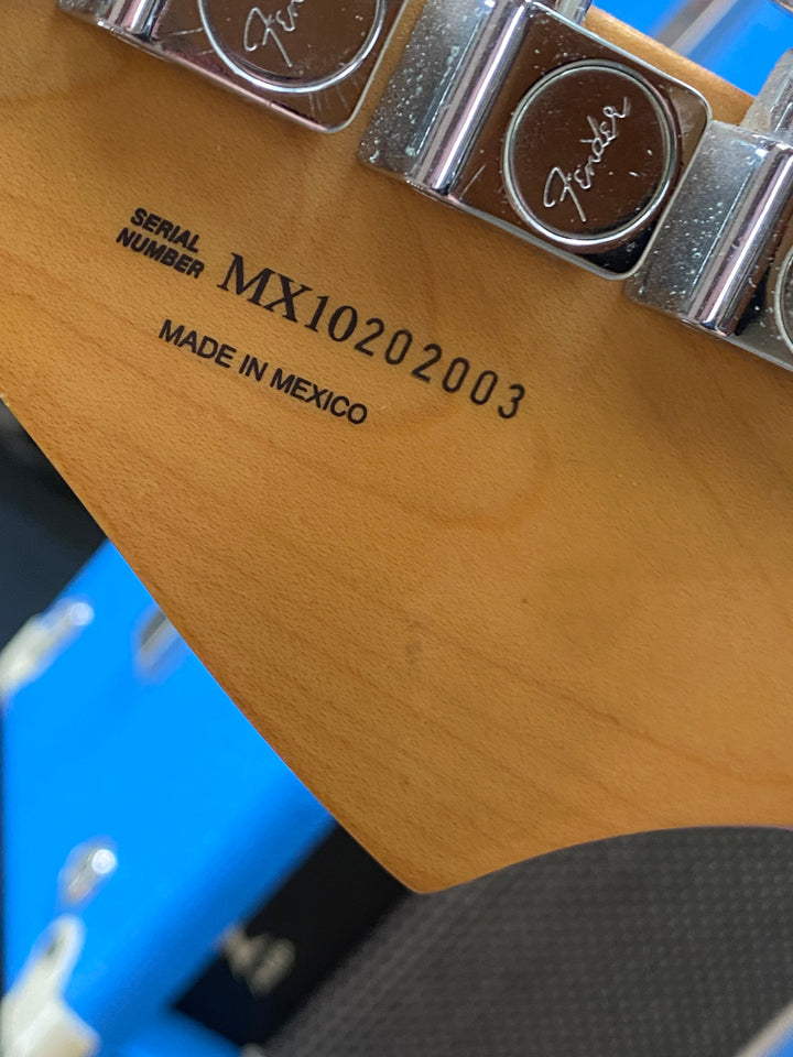 Fender 2010 Standard Mex Stratocaster RW Black W/case ***Pre Loved***