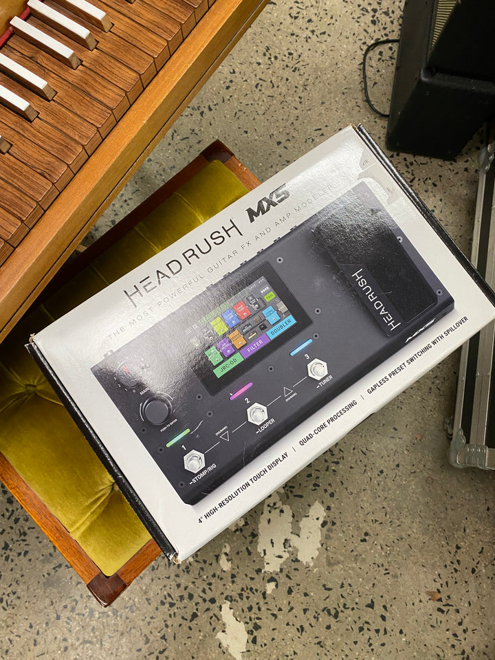 HeadRush MX5 Compact Guitar FX  Amp Modelling Processor W/box ***Pre Loved***