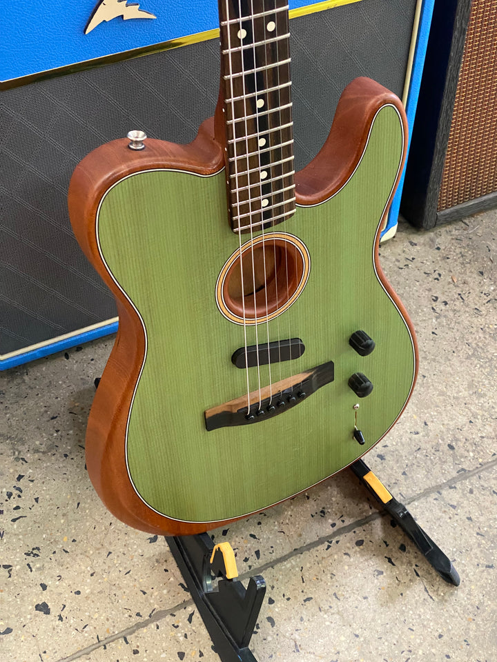 Fender 2021 American Acoustasonic Telecaster wcase | Surf Green ***pre loved***