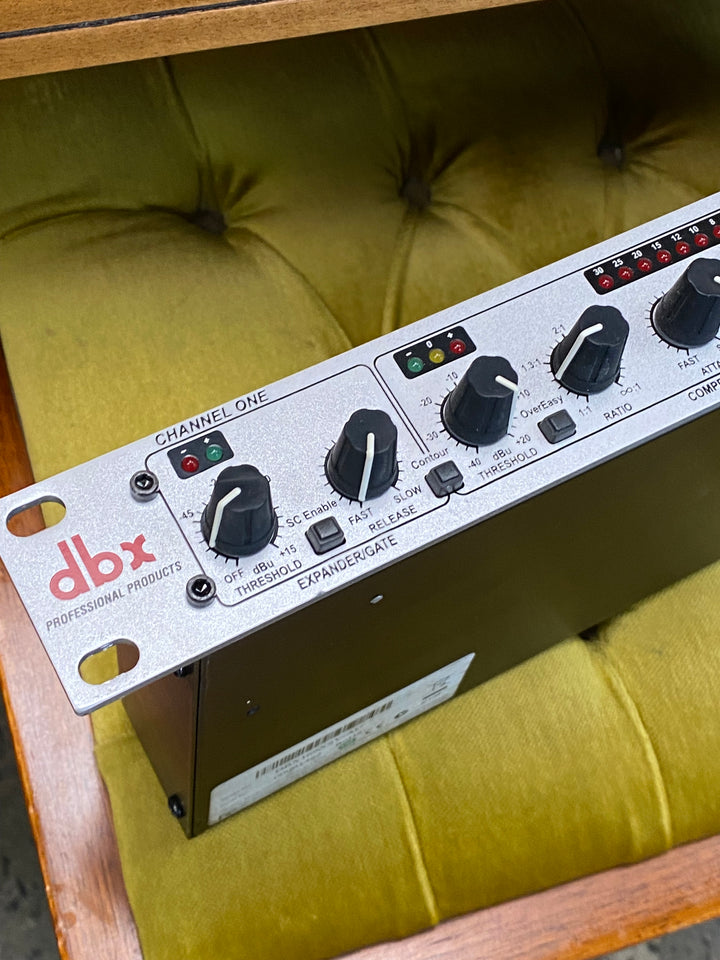 DBX 166 XS Dual Compressor Limiter Gate