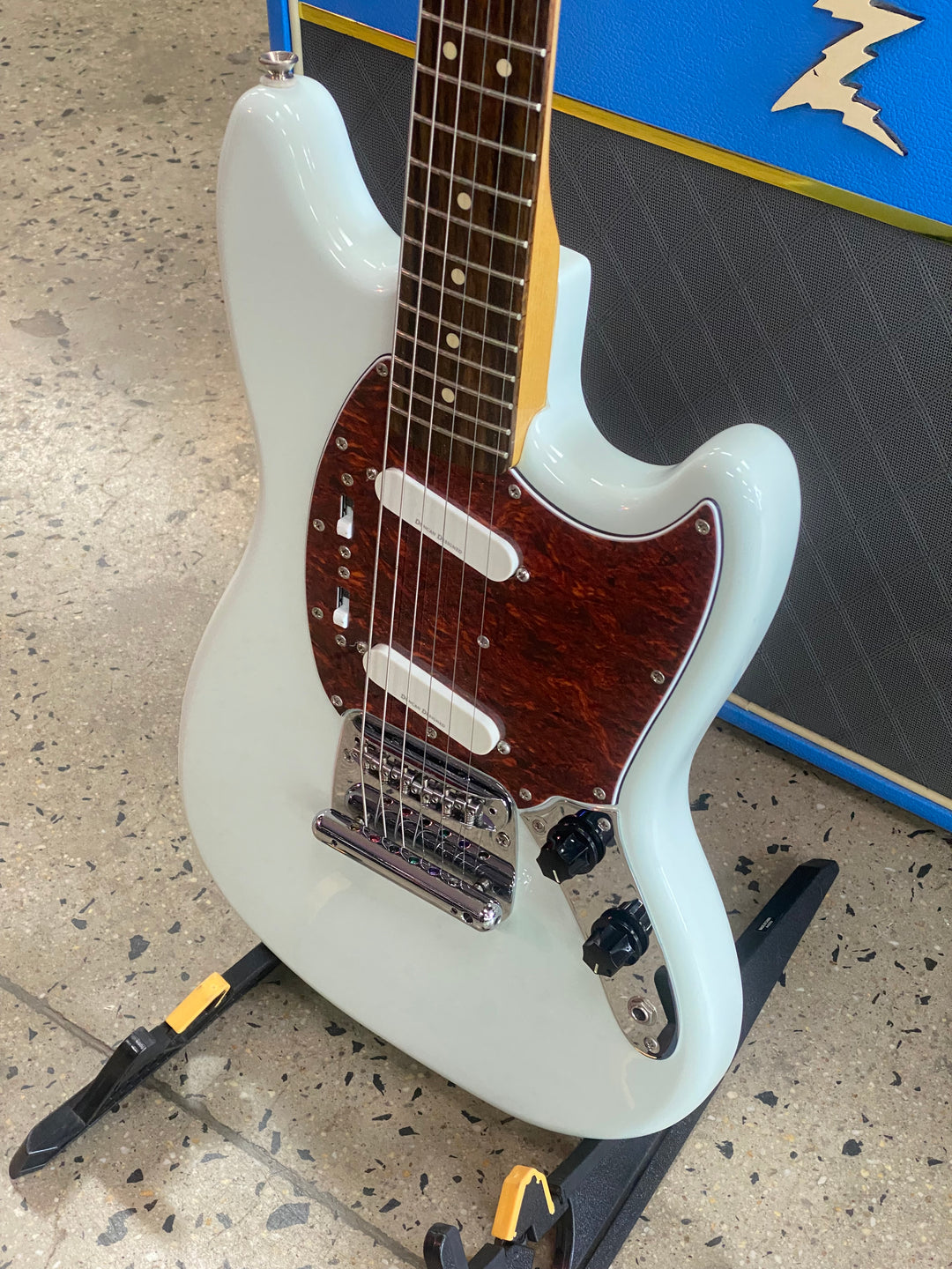 Squier 2018 Vintage Modified Mustang Sonic Blue ***Pre Loved***