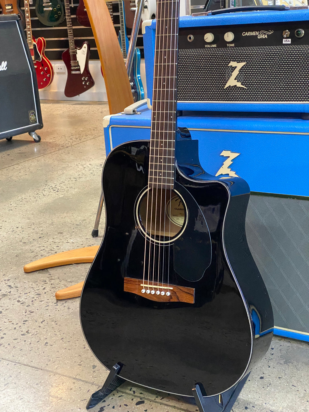 Fender CD-60SCE Acoustic Guitar | Black ***pre loved***