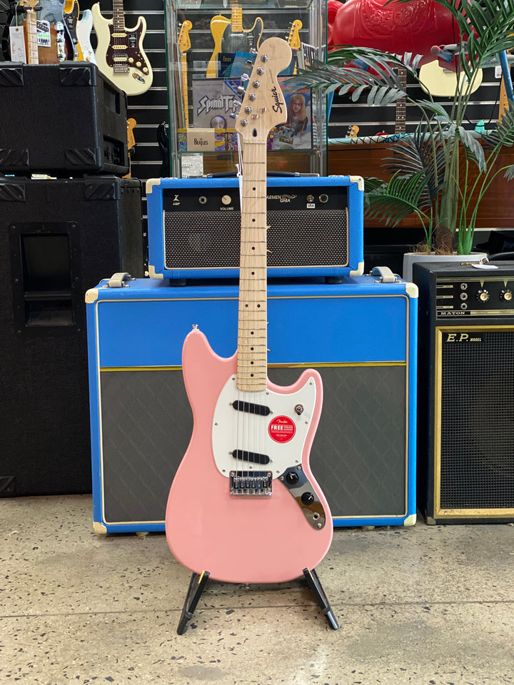 Squier FSR Sonic Mustang | Shell Pink
