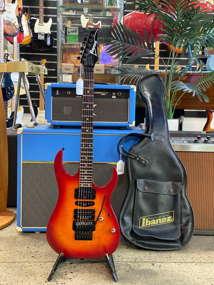 Ibanez 1991 RG-570FM w/bag | Transparent Cherry ***pre loved***