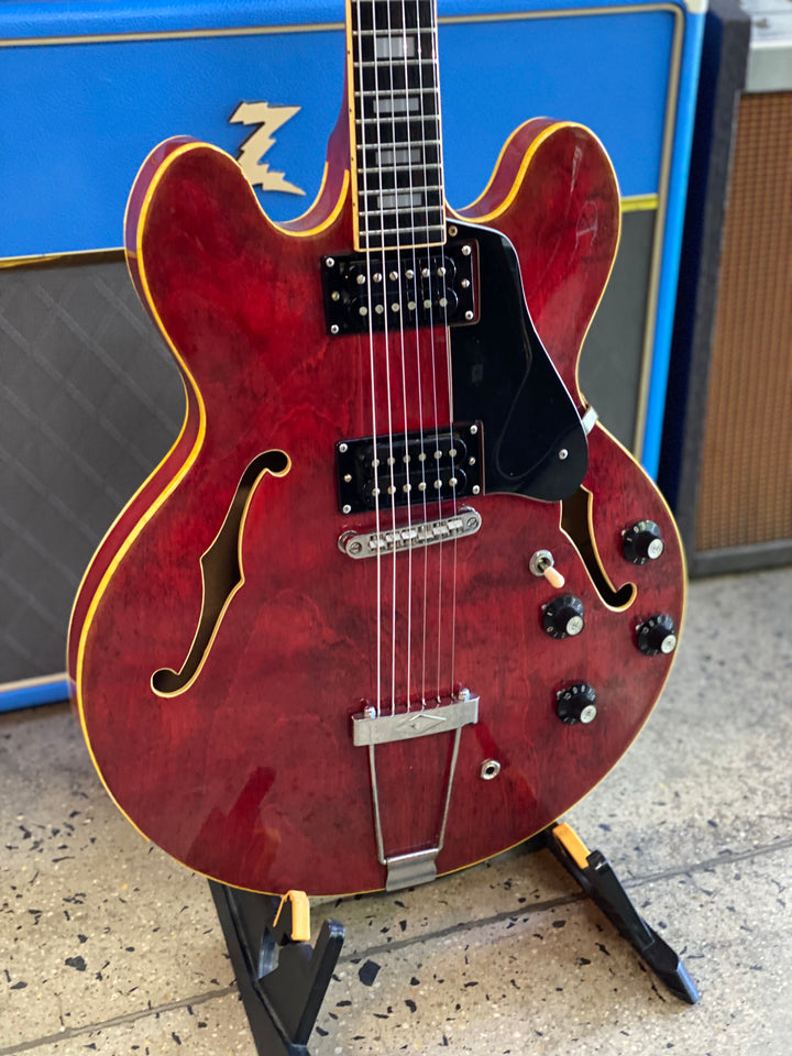 Greco MIJ SA-550 330 Style Early 70's Cherry Red W/case Pre Loved