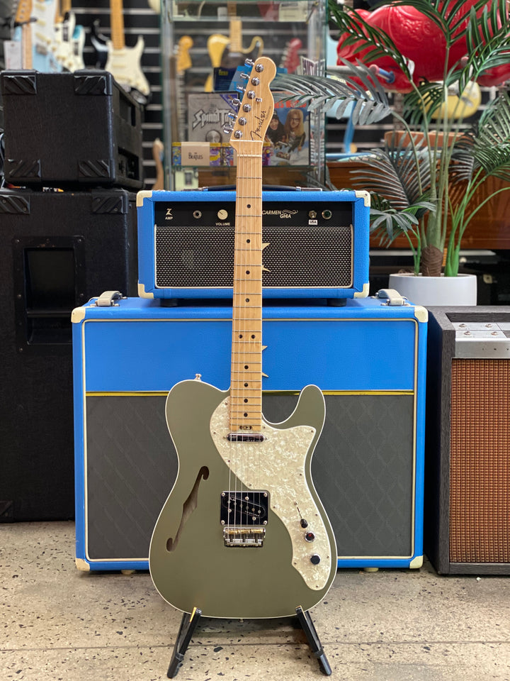 Fender 2018 American Elite Tele Thinline w/case | Satin Jade Pearl Metallic ***pre loved***