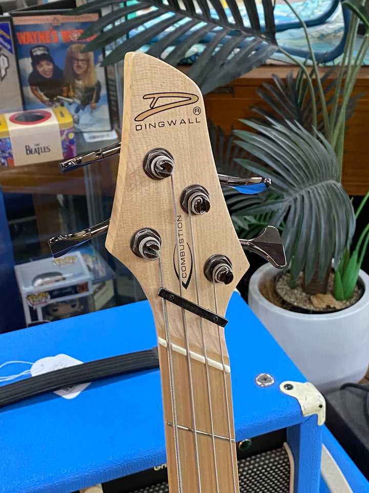 Dingwall Combustion 4 Electric Bass w/case | Whalepool Burst ***pre loved***