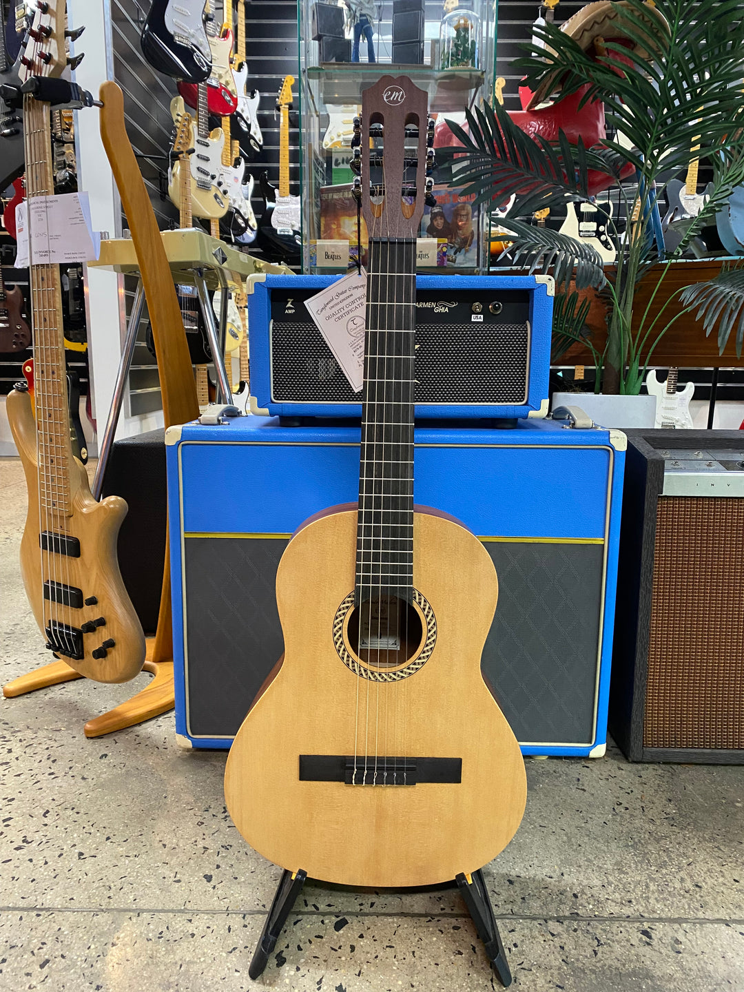 Tanglewood TWEME1 Enredo Madera Elegante 3/4 Size Classical Guitar W/bag