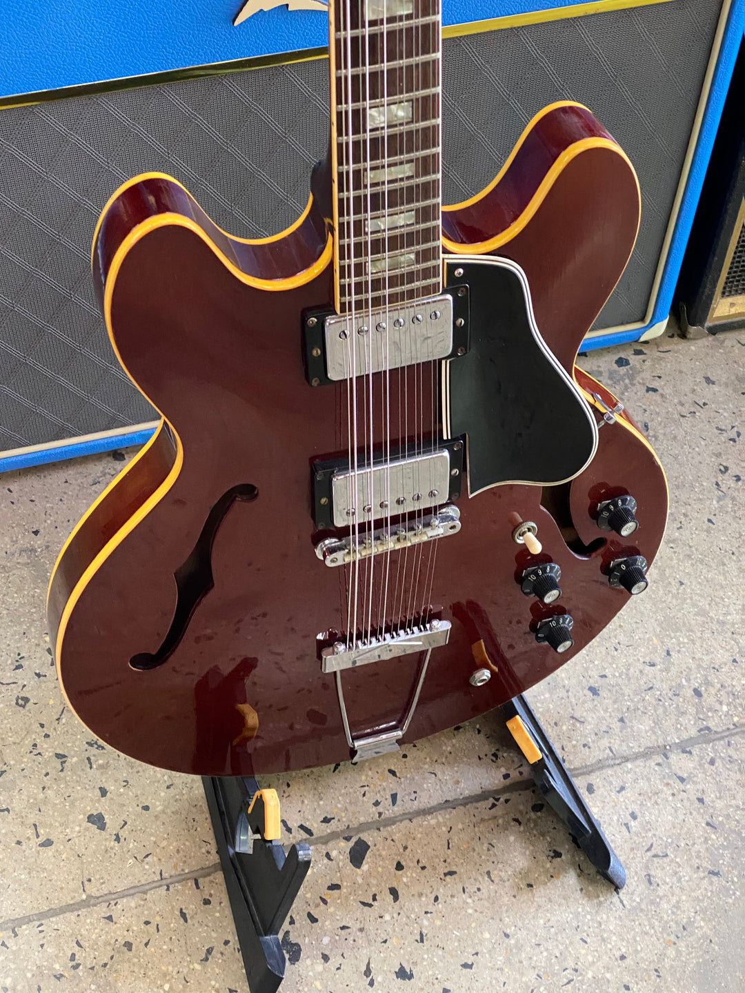 Gibson ES-335-12 1968 12 String w/case | Burgundy Mist ***pre loved***