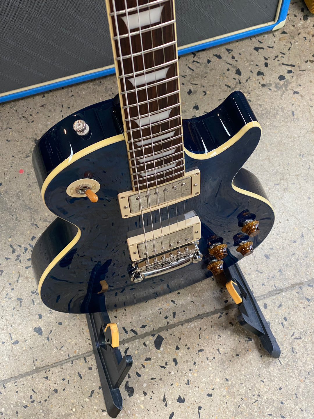 Tokai 2019 Love Rock LS142Q MIJ w/bag | Indigo Blue ***Pre Loved***