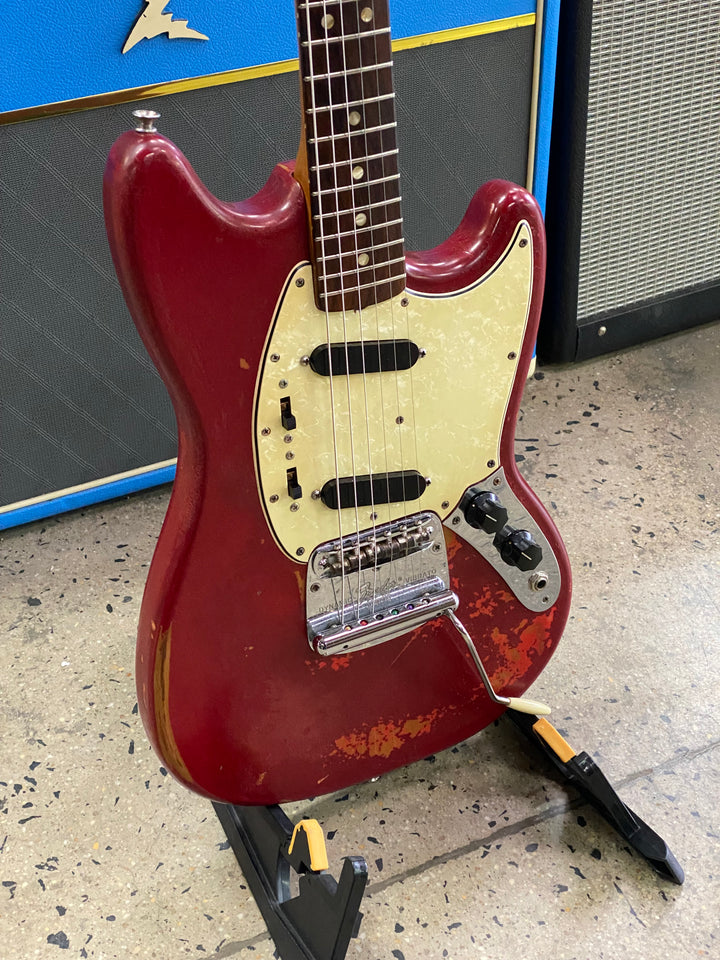 Fender 1966 Mustang Electric Guitar CBS Era | Red W/case ***Pre Loved***