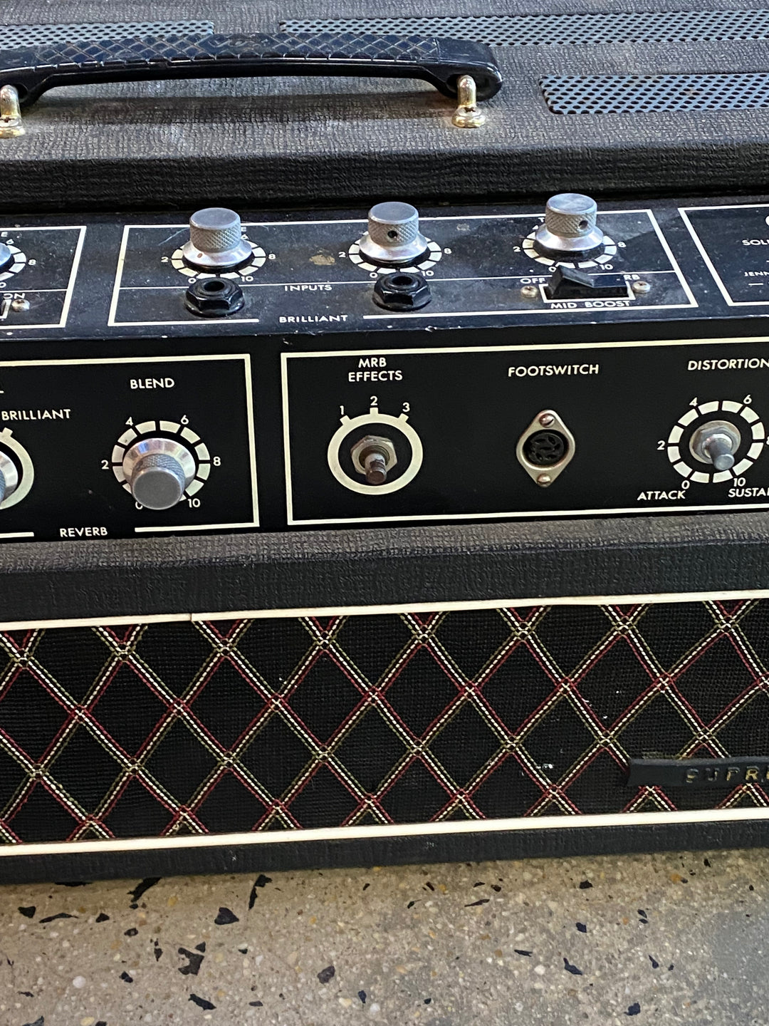 Vox Jennings 1967 Supreme 200w Solid State Head ***pre loved***