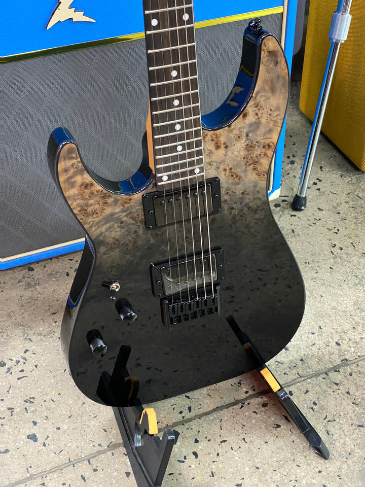 Schecter C-1 Standard Left Hand | Black Fade Burst