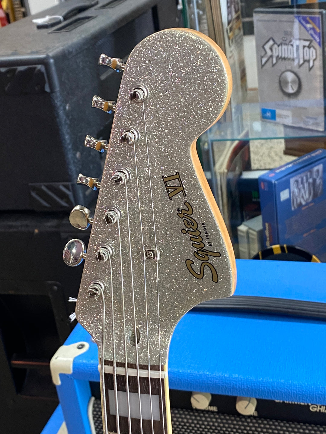 Squier FSR Classic vibe Bass VI | Silver Sparkle