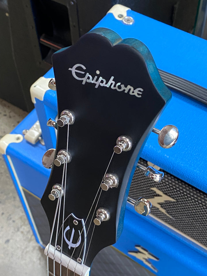 Epiphone 2021 Casino Archtop Hollowbody Worn Blue Denim ***Pre Loved***