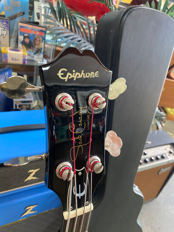 Epiphone 2008 Jack Casady Signature Bass w/case | Black ***pre loved***