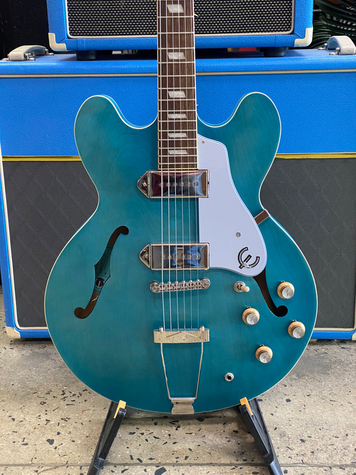 Epiphone 2021 Casino Archtop Hollowbody Worn Blue Denim ***Pre Loved***