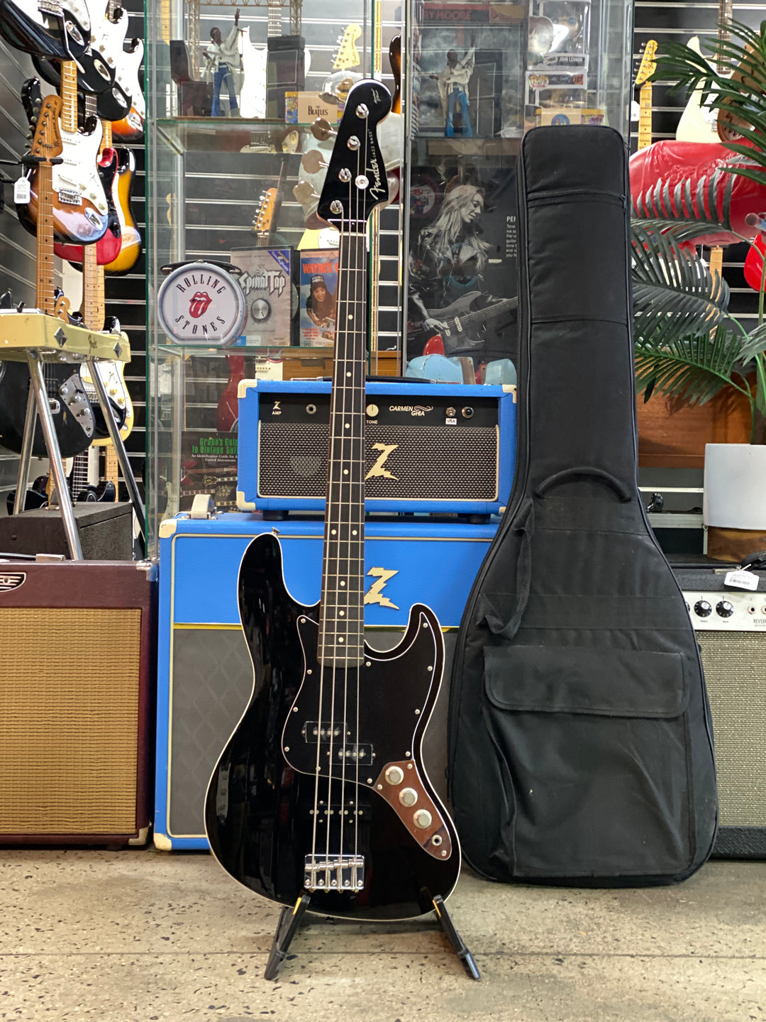 Fender 2014 Aerodyne PJ Bass w/bag | Black ***Pre Loved***