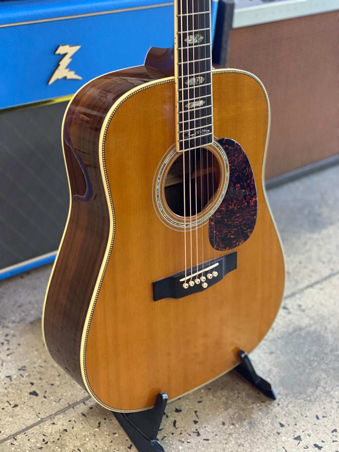 Martin HD-7 7 String Acoustic Roger McGuinn Signature Acoustic w/case ***Pre Loved***