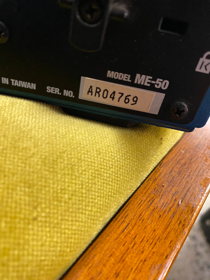Boss ME-50 2003 Guitar Multiple Effects W/power supply ***Pre Loved***