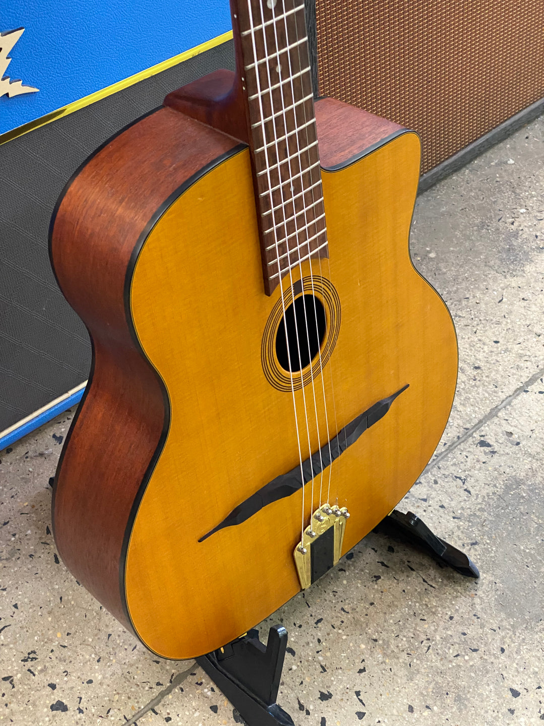 Cigano GJ-10 Petite Bouche Gypsy Jazz Guitar W/bag ***Pre Loved***