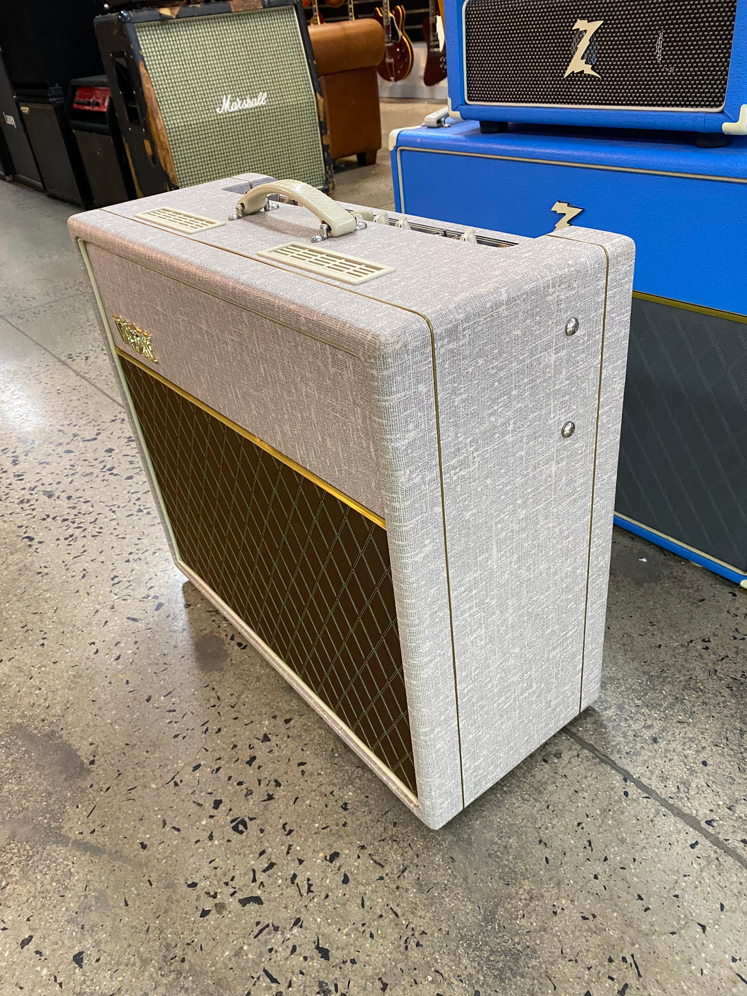 VOX AC15HW1X Hand Wired 1x12 Tube Combo ALNICO BLUE  ***Pre Loved***