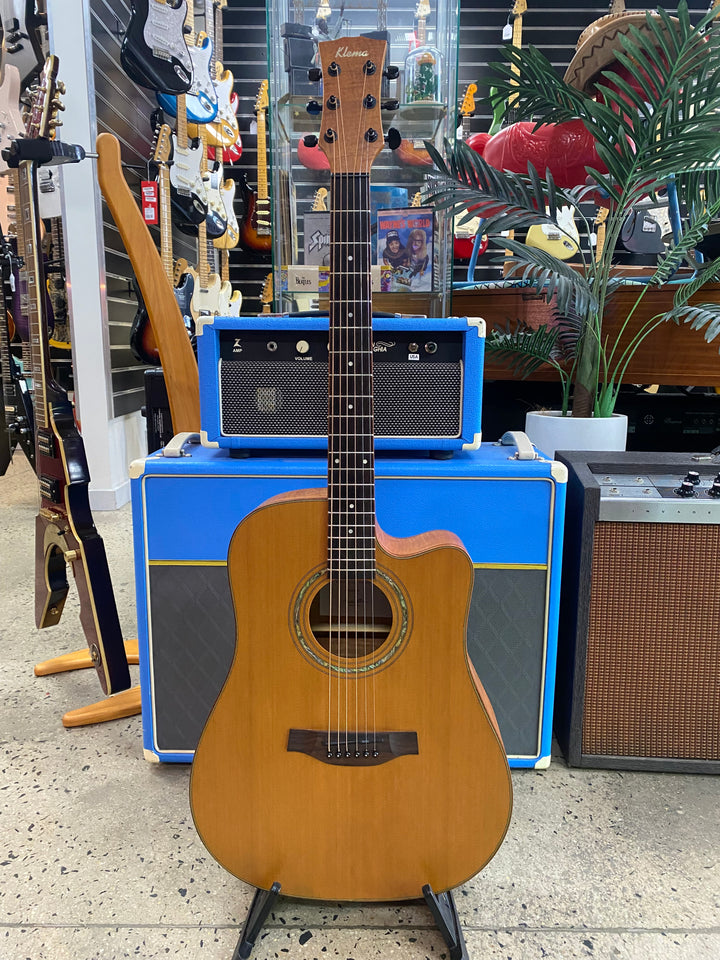 Martin Klema K200DCCE Solid Cedar Top Acoustic Guitar W/pickup Natural W/bag ***Pre Loved***
