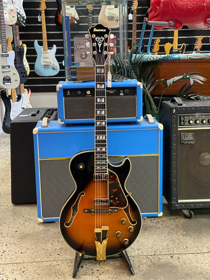 Ibanez George Benson GB10SE-BS w/case | Brown Sunburst ***Pre Loved***