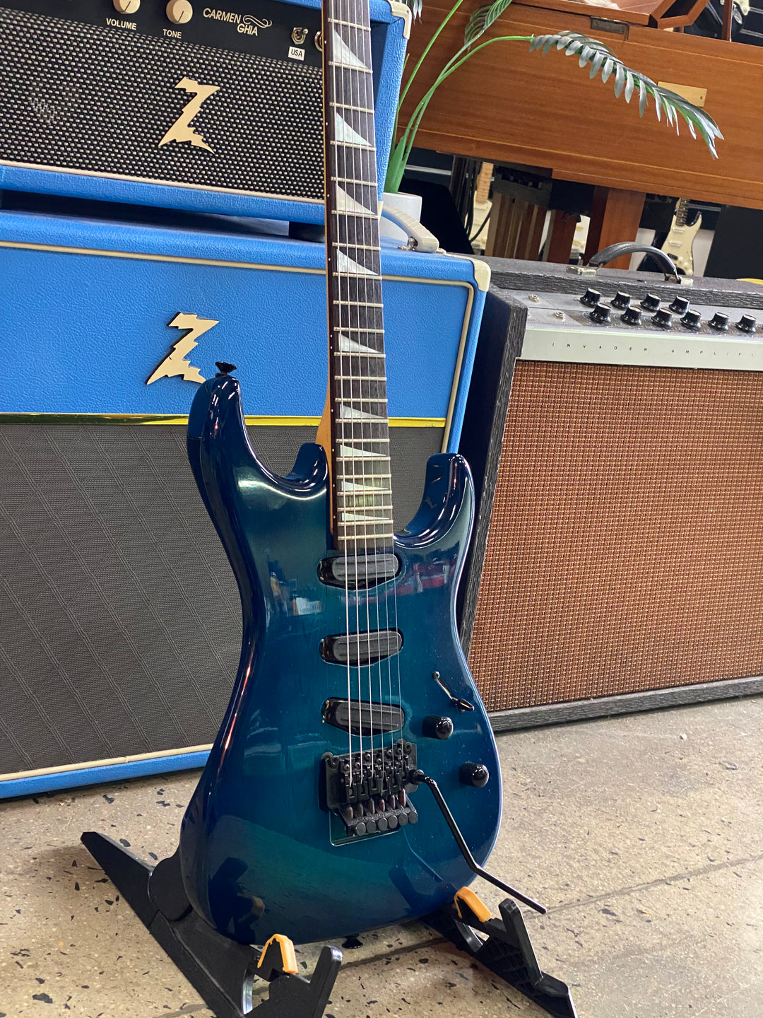 Charvel by Jackson Early 90s ARK AR110-SSS | Blue ***pre loved***